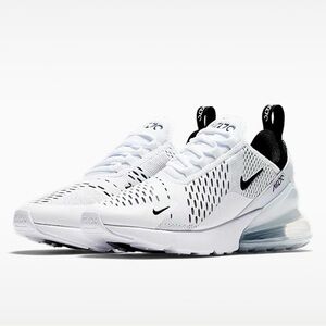 Nike Air Max 270 White and Black Sneakers
